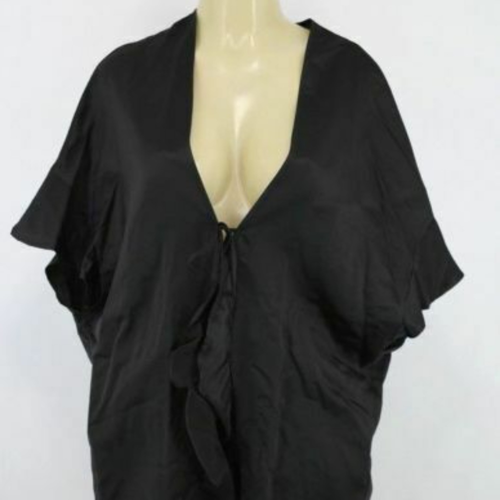 Victoria's Secret Very Sexy Satin Slip Wrap Kimono